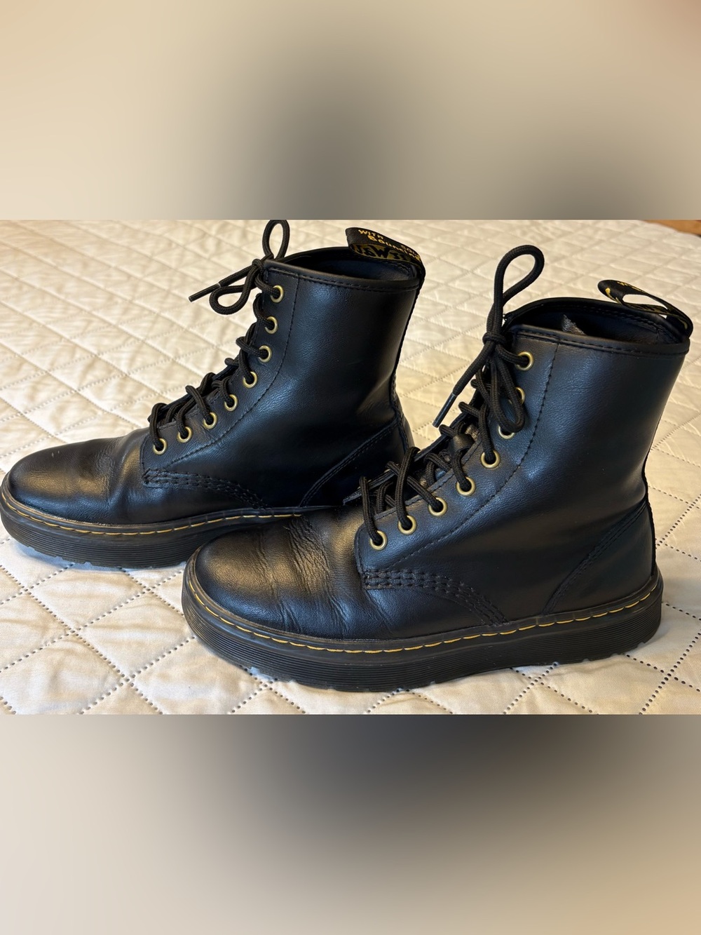Dr. Martens Zavala Combat Boots.  Size 8